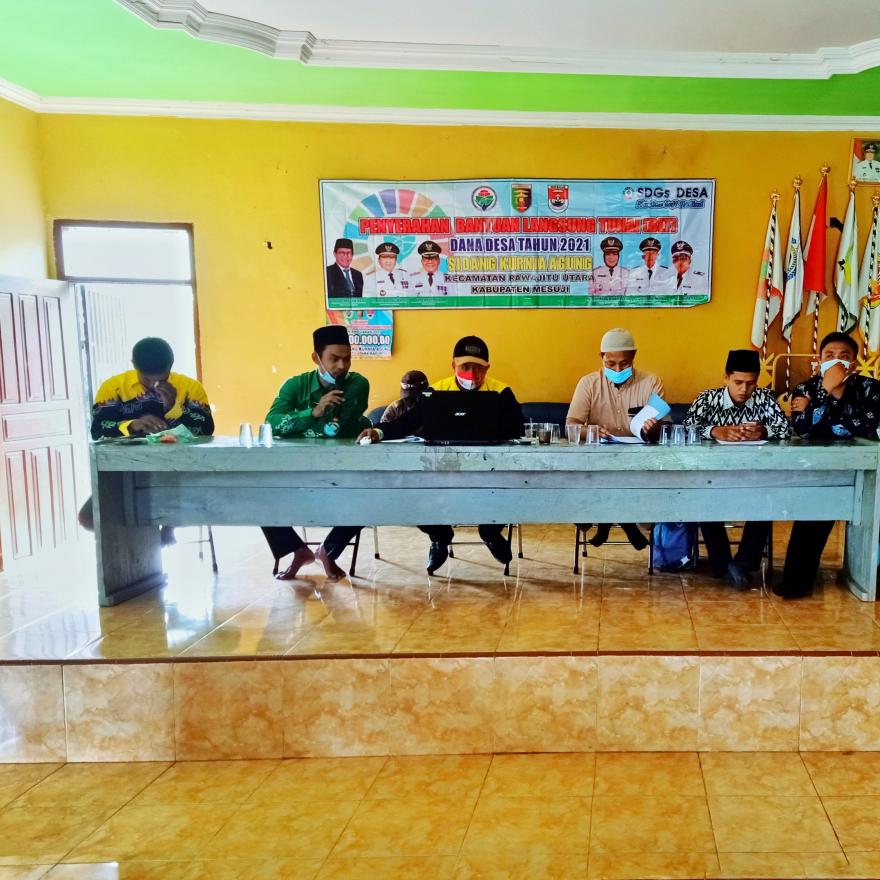 Penyambutan dan Penerimaan KKN dari STIS DARUL ULUM Lampung Timur Di Desa Sidang Kurnia Agung